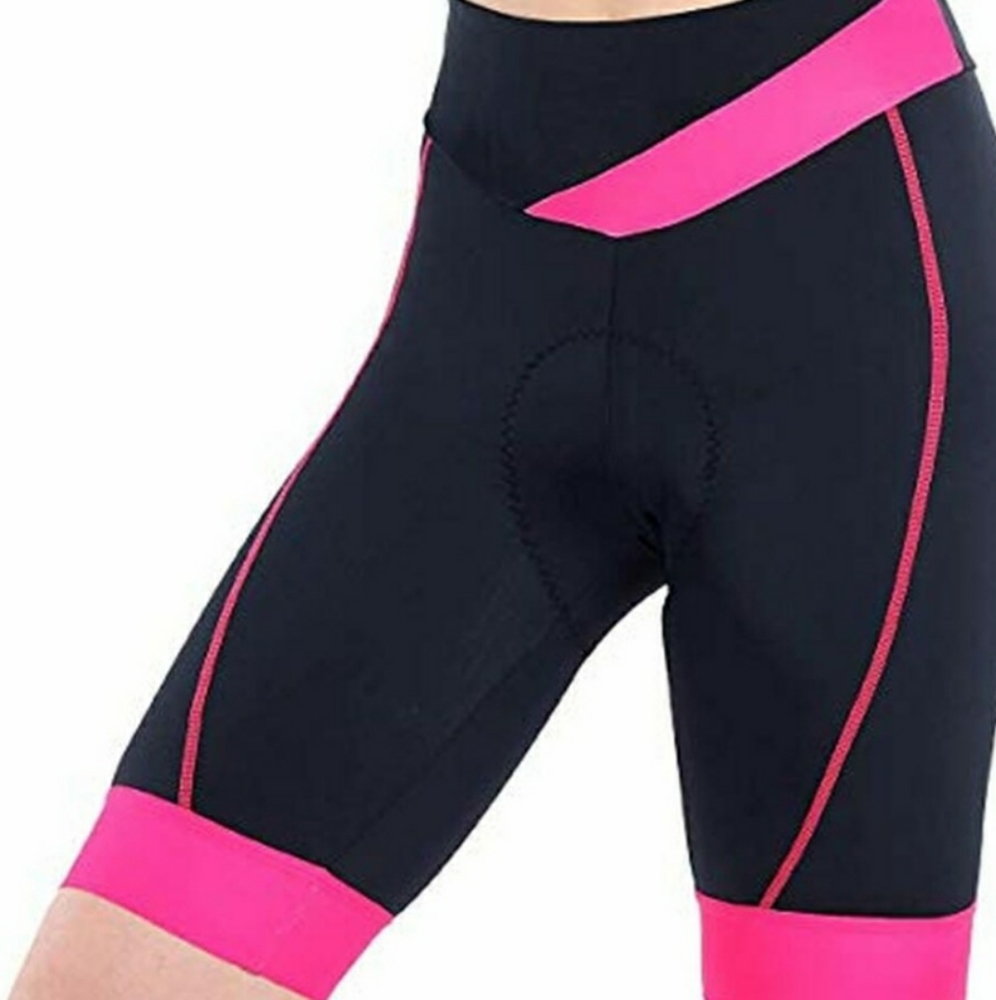 NEW Beroy high-waisted Bike Shorts with 3D Gel Padding Size Small